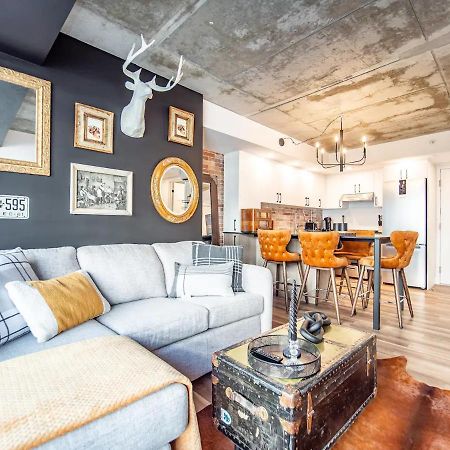 Quebec, Rustique Chic En Ville, Piscine Sur Le Toit Pour 2 A 6 Invites Kültér fotó