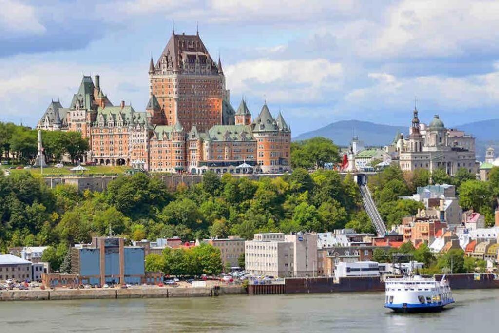Quebec, Rustique Chic En Ville, Piscine Sur Le Toit Pour 2 A 6 Invites Kültér fotó