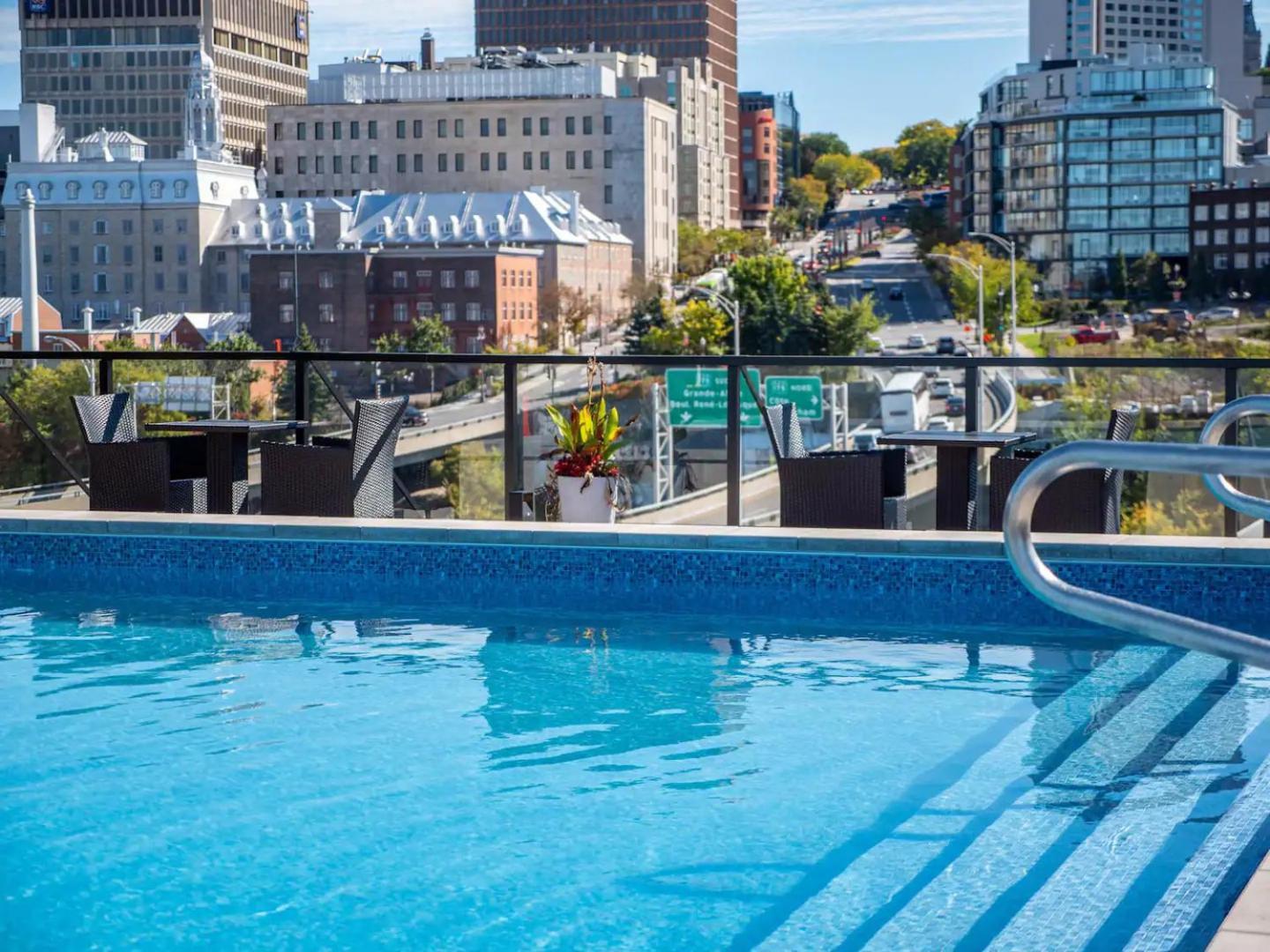 Quebec, Rustique Chic En Ville, Piscine Sur Le Toit Pour 2 A 6 Invites Kültér fotó