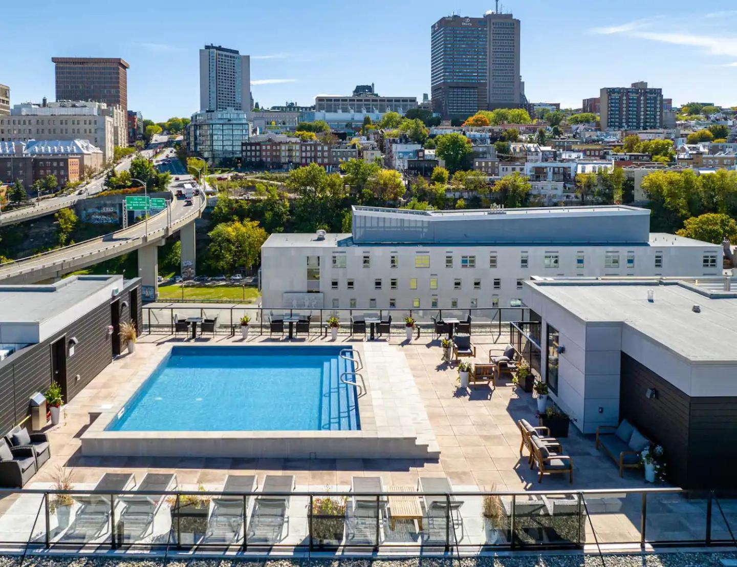 Quebec, Rustique Chic En Ville, Piscine Sur Le Toit Pour 2 A 6 Invites Kültér fotó